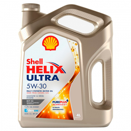 550046363-SHELL-Синтетическое моторное масло SHELL HELIX ULTRA ECT C3 5W-30, 4л-1